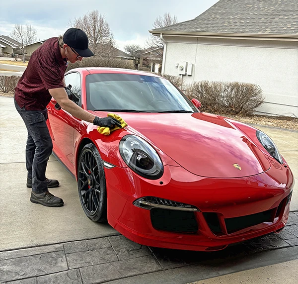 Ceramic coating services and hydrophobic paint protection in Arvada Colorado