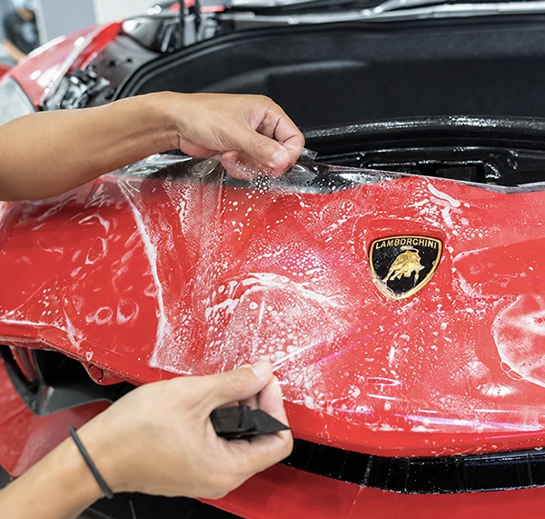Full front paint protection film in Arvada Colorado