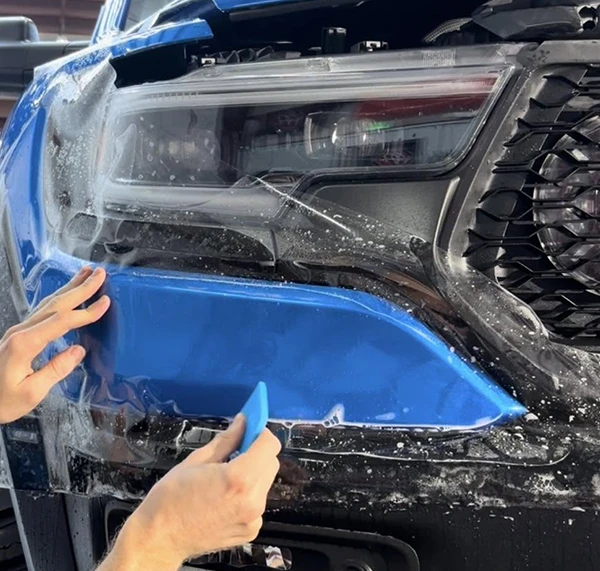 Partial front paint protection film in Arvada Colorado